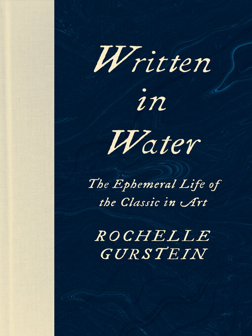 Title details for Written in Water by Rochelle Gurstein - Available